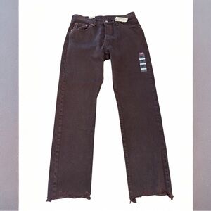 Levi’s 501 Original Brown Straight Leg Jeans 30x30 NWT